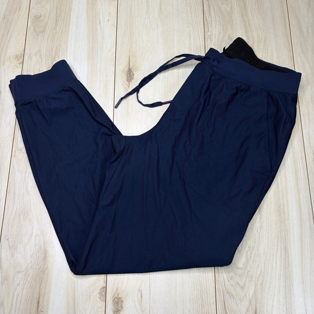 Lululemon ABC Jogger Mens Large Navy Blue Pants Stretch